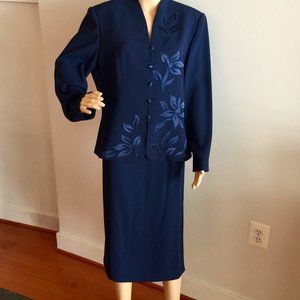 VIBRANT BLUE 2-piece suit